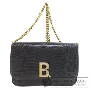 Balenciaga Chain Shoulder Long Wallet Leather